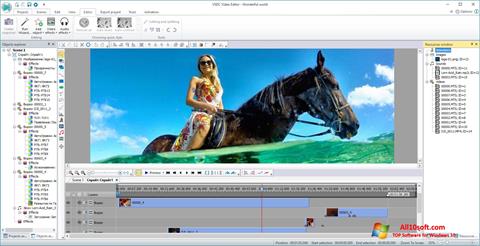 Snimak zaslona VSDC Free Video Editor Windows 10