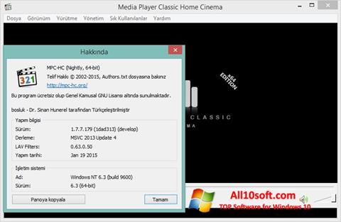 Snimak zaslona K-Lite Codec Pack Windows 10