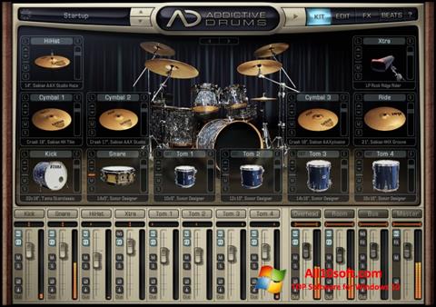 Snimak zaslona Addictive Drums Windows 10
