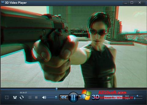 Snimak zaslona 3D Video Player Windows 10