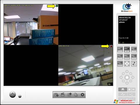 Snimak zaslona D-ViewCam Windows 10