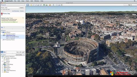 Snimak zaslona Google Earth Windows 10
