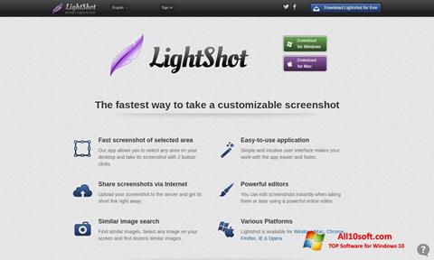 Snimak zaslona LightShot Windows 10