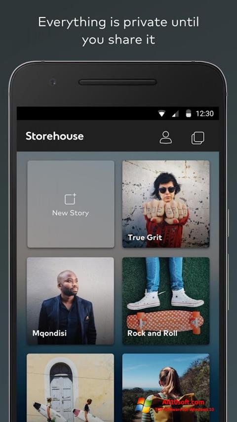 Snimak zaslona StoreHouse Windows 10