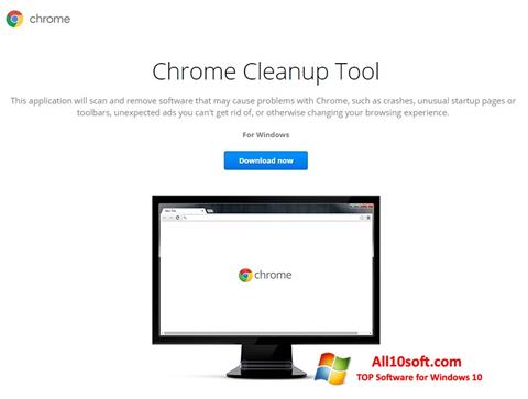 Snimak zaslona Chrome Cleanup Tool Windows 10
