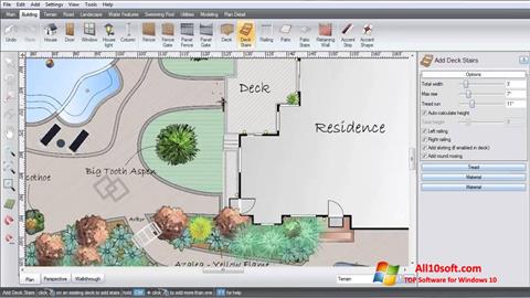 Snimak zaslona Realtime Landscaping Architect Windows 10