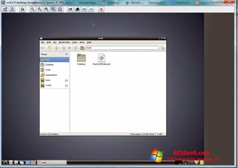 Snimak zaslona TightVNC Windows 10