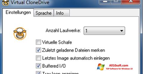 Snimak zaslona Virtual CloneDrive Windows 10