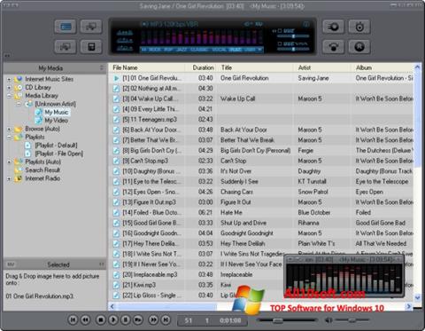 Snimak zaslona JetAudio Windows 10