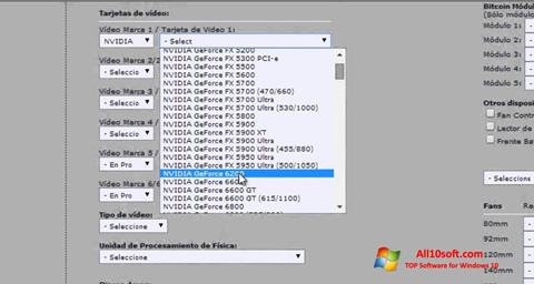 Snimak zaslona Power Supply Calculator Windows 10