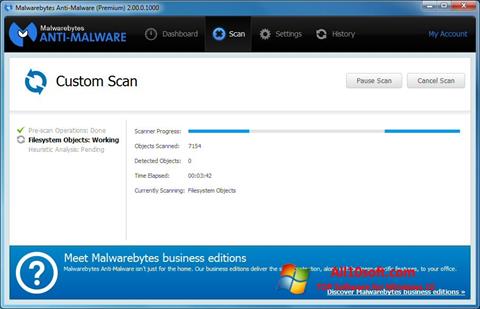 Snimak zaslona Malwarebytes Anti-Malware Windows 10