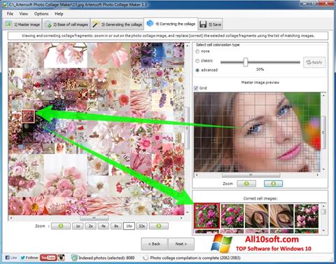 Snimak zaslona Photo Collage Maker Windows 10