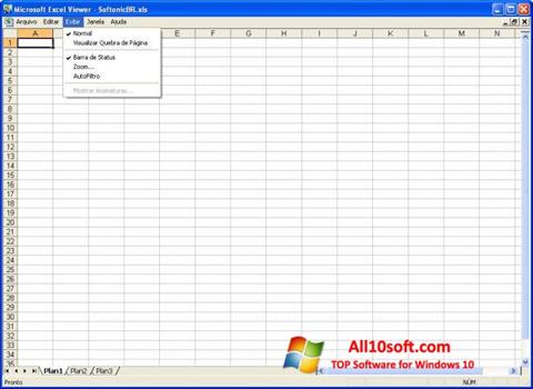 Snimak zaslona Excel Viewer Windows 10