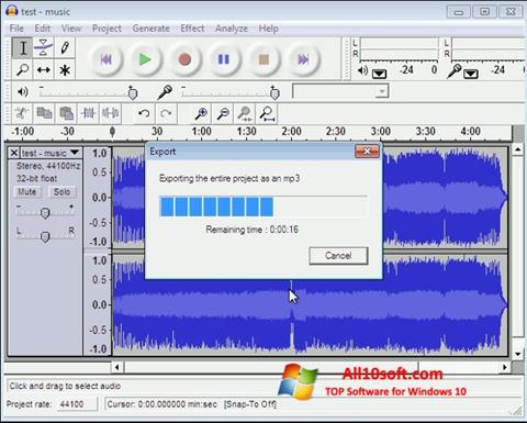 Snimak zaslona Lame MP3 Encoder Windows 10