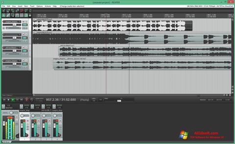Snimak zaslona REAPER Windows 10