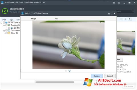 Snimak zaslona USB Flash Drive Recovery Windows 10