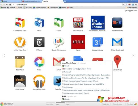 Snimak zaslona Google Chrome Offline Installer Windows 10