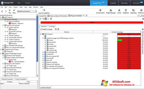 Snimak zaslona SoapUI Windows 10