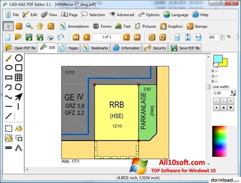 Snimak zaslona PDF Reader Windows 10