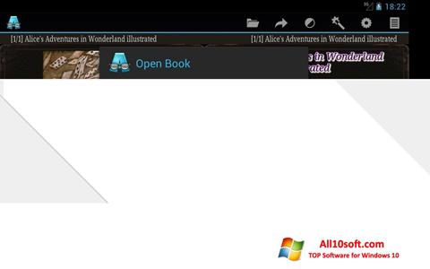 Snimak zaslona AlReader Windows 10