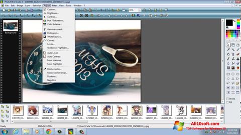 Snimak zaslona PhotoFiltre Studio X Windows 10