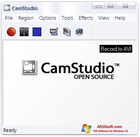 Snimak zaslona CamStudio Windows 10