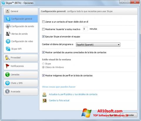Snimak zaslona Skype Beta Windows 10
